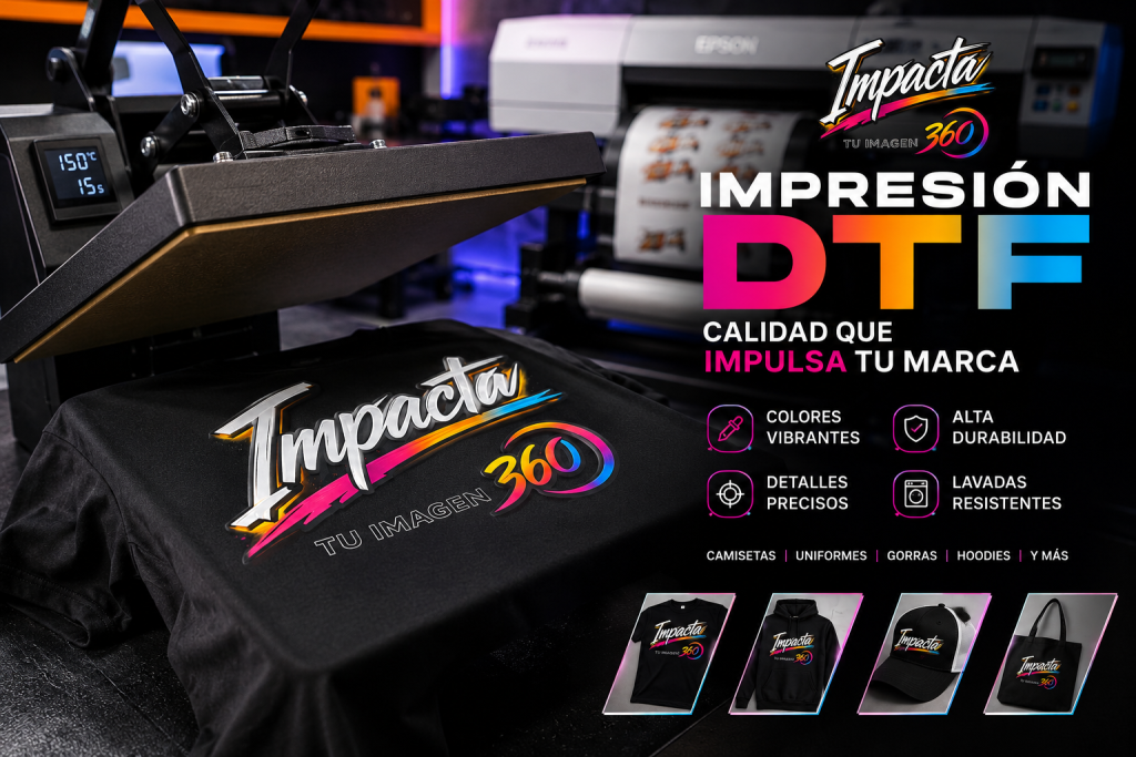 Impresión DTF y Vinil Textil Personalizado